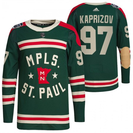 Pánské Hokejový Dres Minnesota Wild Kirill Kaprizov 97 2022 Winter Classic Authentic